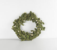 Load image into Gallery viewer, Handmade Felt Christmas Wreath
