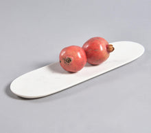 Load image into Gallery viewer, Elongated Oval Marble Dish
